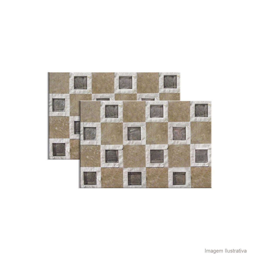 Tela Fattoria 30x20cm nocce mista Fatto a Mano