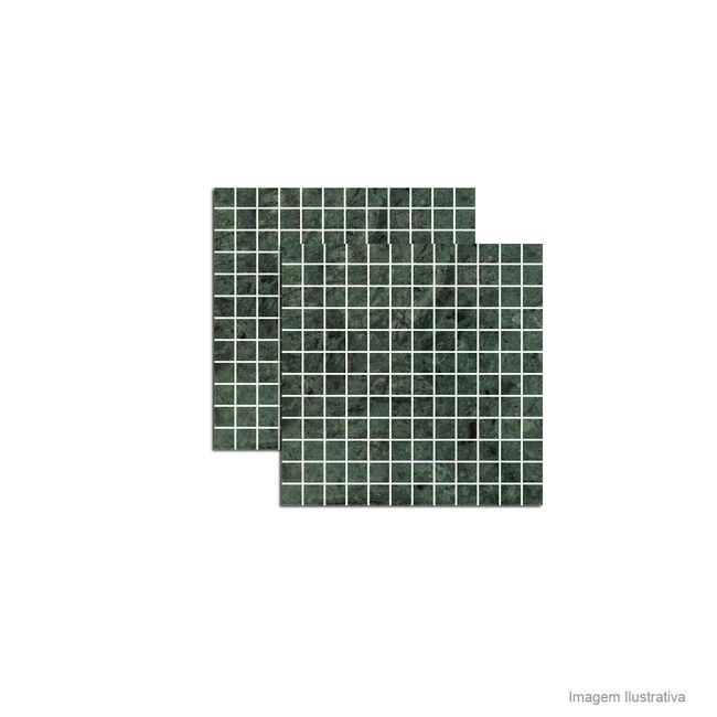 Tela Guatemala 30x30cm verde Fatto a Mano