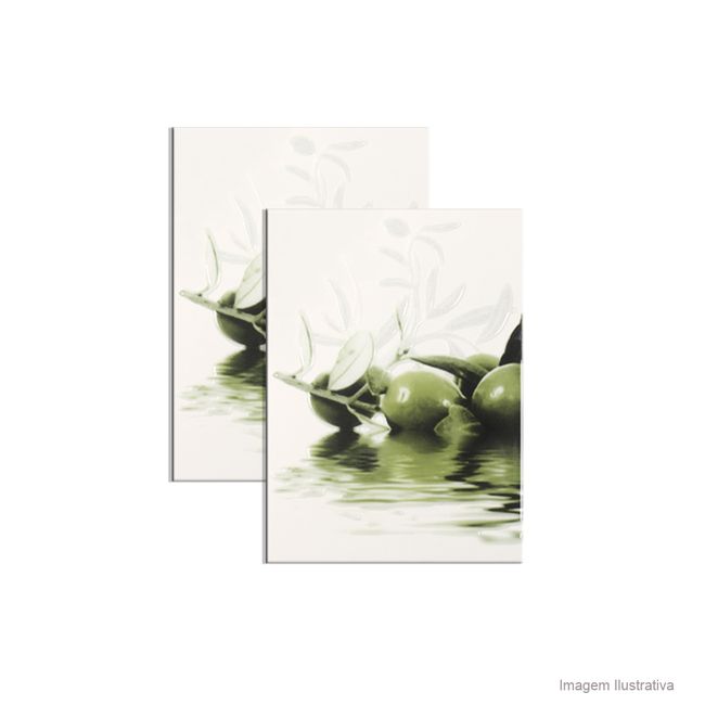 Kit com 2 peças 33x45cm modelo 29132 Porto Ferreira