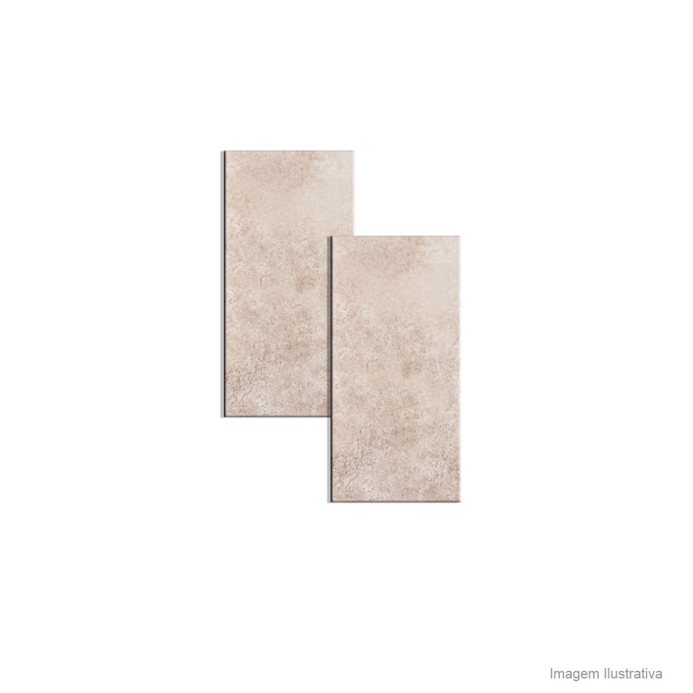 Porcelanato retificado 52x102cm HD rústico Porto Ferreira