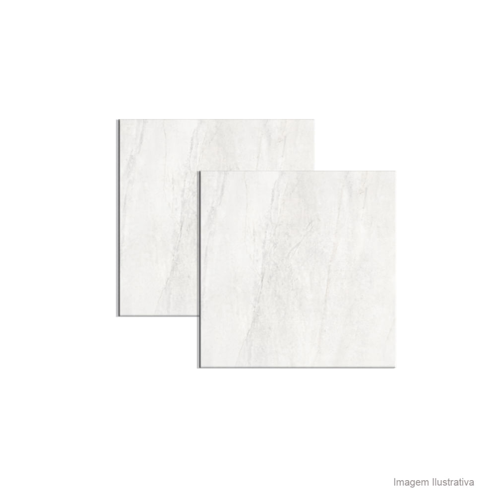 Piso cerâmico 51x51cm Pedra do Sol grey Itagres