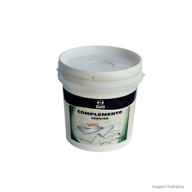 Massa corrida acrílica 3,6 litros branca Sato