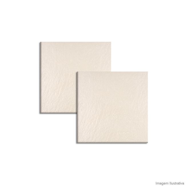 Piso cerâmico 60x60cm Maxigres Etna branco Eliane