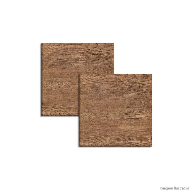 Piso cerâmico 45x45cm modelo PD32760 amazônia escuro Incefra