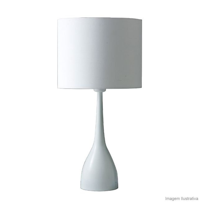 Abajur Gallery 60W branc Startec