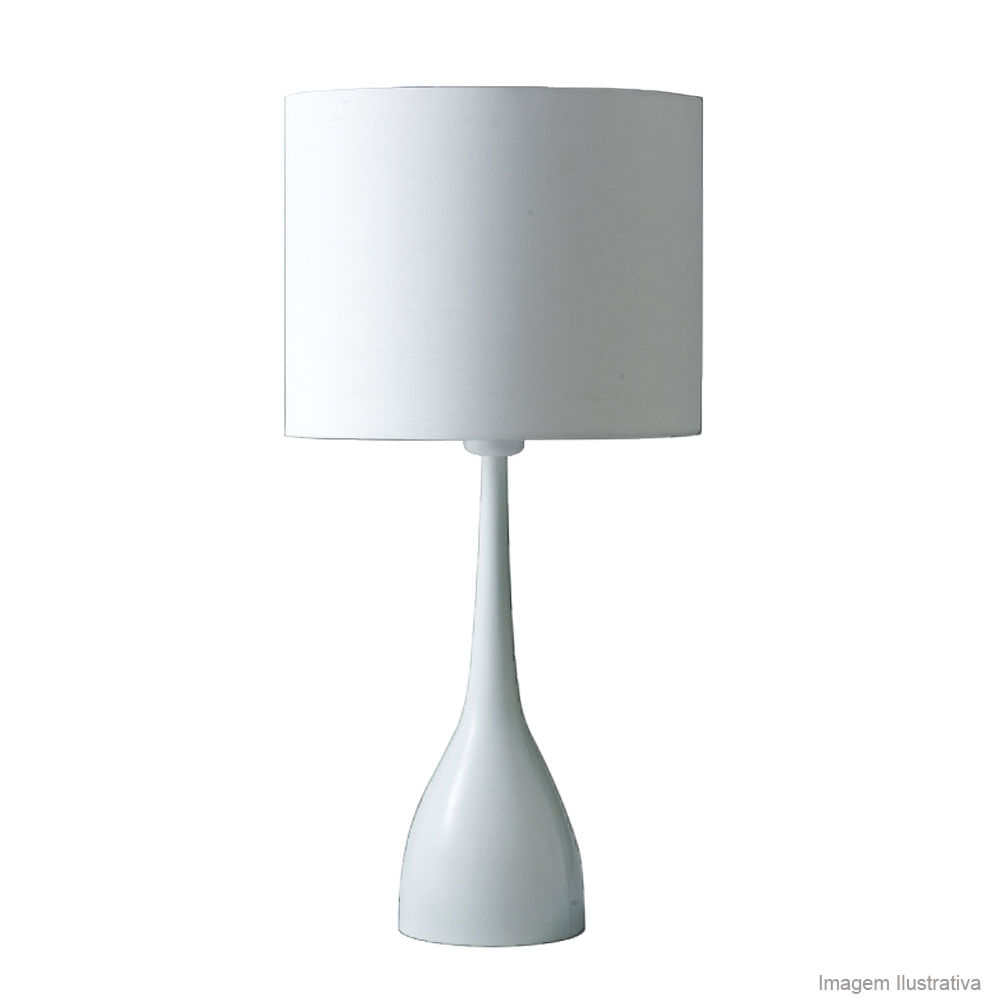 Abajur Gallery 60W branc Startec