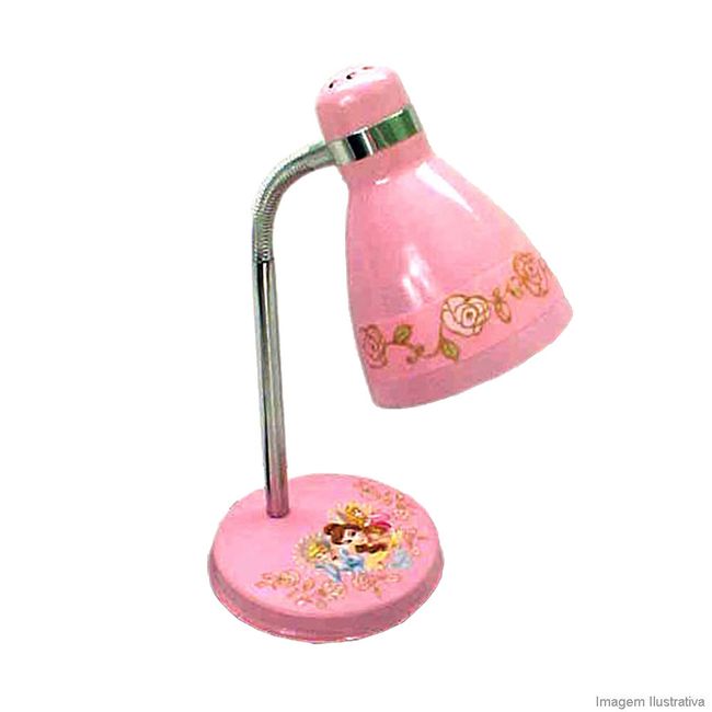 Luminária de mesa Princesas 40W colorido Startec