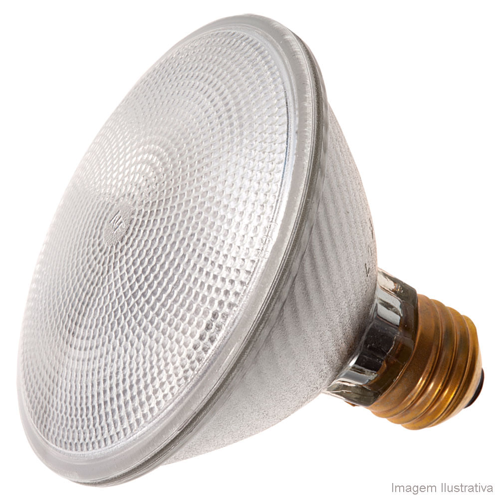 Lâmpada halógena 220V 75W 2900K Halopar 30 amarela Osram