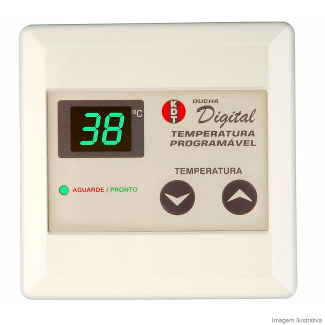 Chuveiro digital 220V branco KDT