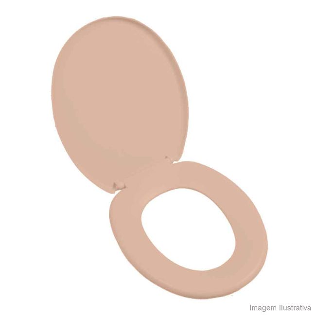 Assento sanitário Soft salmão Astra