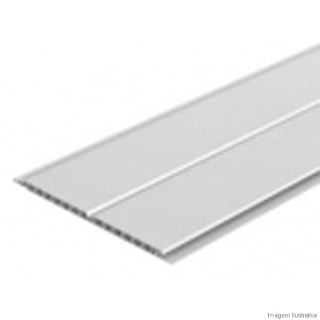 Forro PVC duplodez 600x20X0,8cm branco TWB