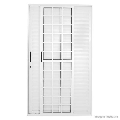 Porta-de-correr-3-folhas-Quadriculada-210x120cm-vidro-liso-Ebel