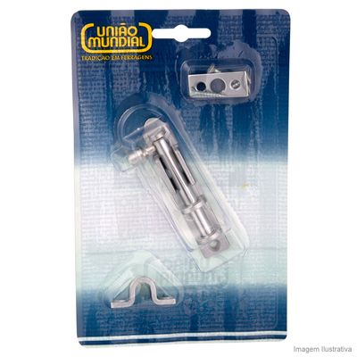 Trinco-de-aco-zamac-cromado-escovado-9cm-acetinado-Uniao-Mundial