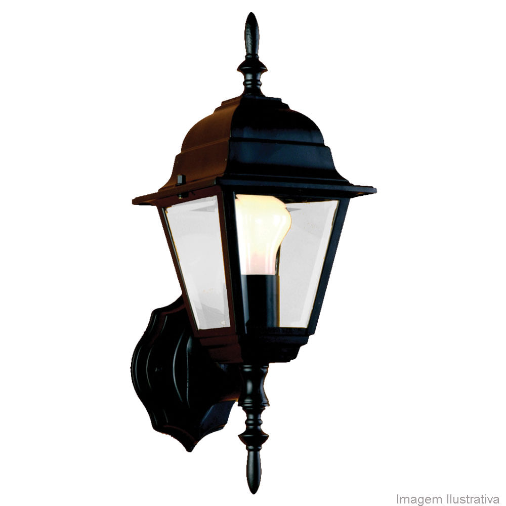 Arandela-Colonial-grande-60W-preto-Bronzearte