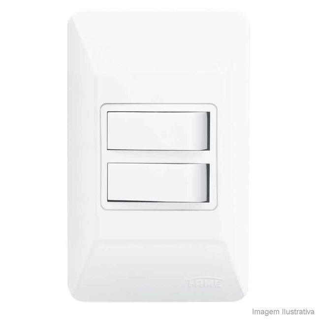 Interruptor simples e 1 paralelo Fame