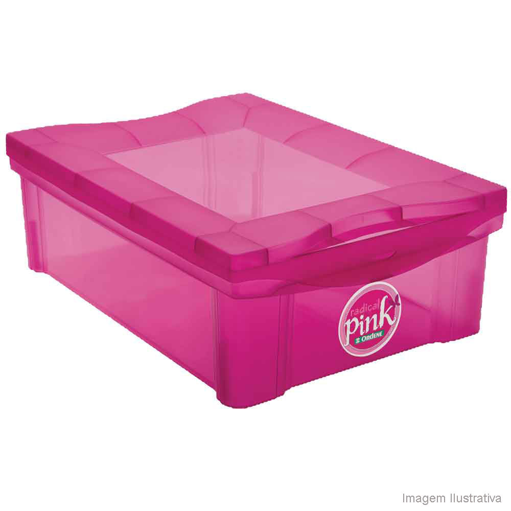 Caixa-organizadora-de-plastico-medio-135-litros-pink-Ordene