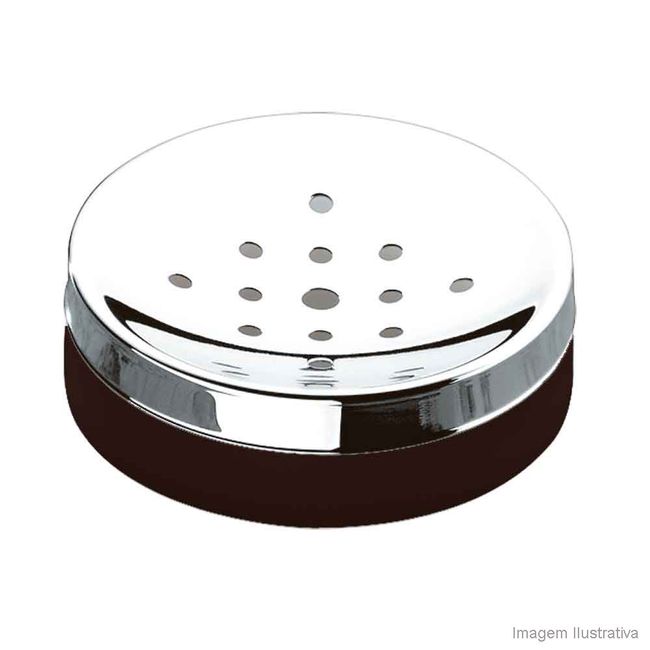 Saboneteira-redonda-Bel-Giorno-com-base-preto-1780-105-Brinox