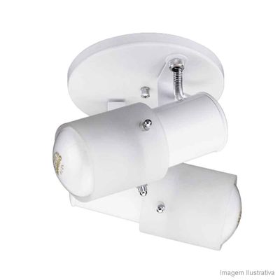 Spot-vidro-reto-branco-para-2-lampadas-E27-60W-Thema