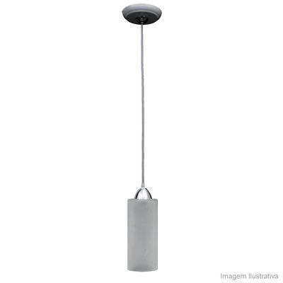 Pendente-Classic-1-lampada-com-tubo-fosco-titanio-Joanto