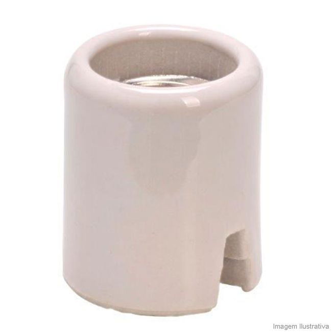 Porta-lampada-E40-porcelana-16A-1464-C-branca-Lorenzetti