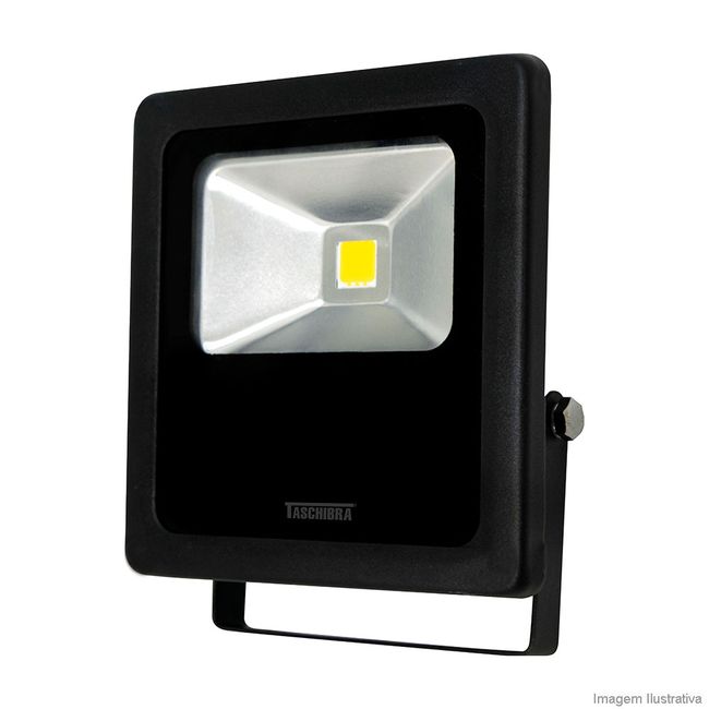 Refletor-para-lampada-TR-LED-30W-VD-preto-Taschibra