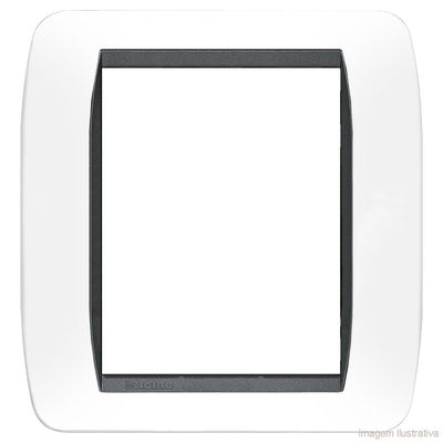Placa-4x4-6-postos-branco-solido-Living-Bticino