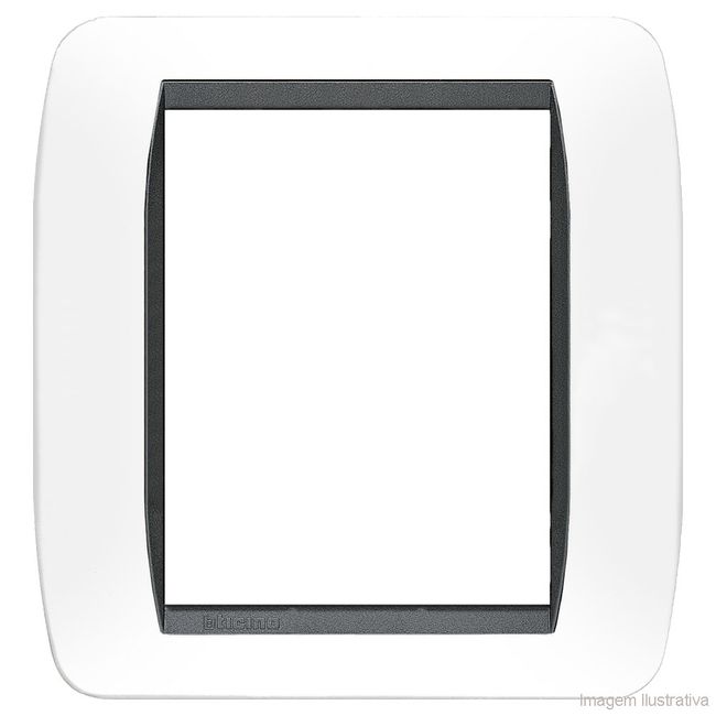 Placa-4x4-6-postos-branco-solido-Living-Bticino