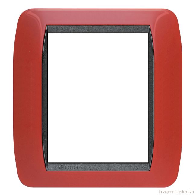 Placa-4x4-6-postos-azul-solid-Living-Bticino