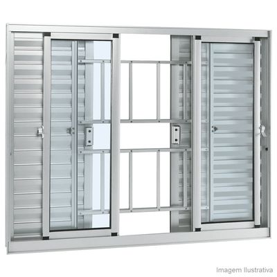 Janela-veneziana-6-folhas-Alumifort-100x150x87cm-acetinada-Sasazaki