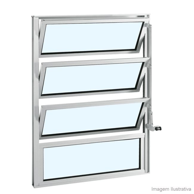 Janela-basculante-de-aluminio-80x60cm-Alumifort-natural-fosco-Sasazaki