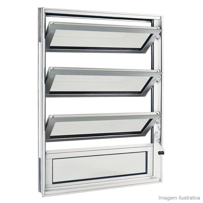 Janela-basculante-de-aluminio-80x80cm-Alumifort-natural-fosco-Sasazaki