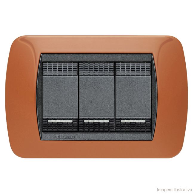 Placa-4x2-3-postos-terracota-Living-Bticino