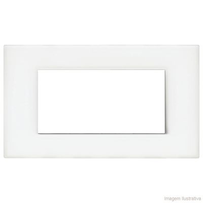 Placa-4x2-3-postos-branco-opalino-Light-Bticino