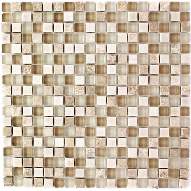Tela-30x30cm-marrom-Fatto-a-Mano
