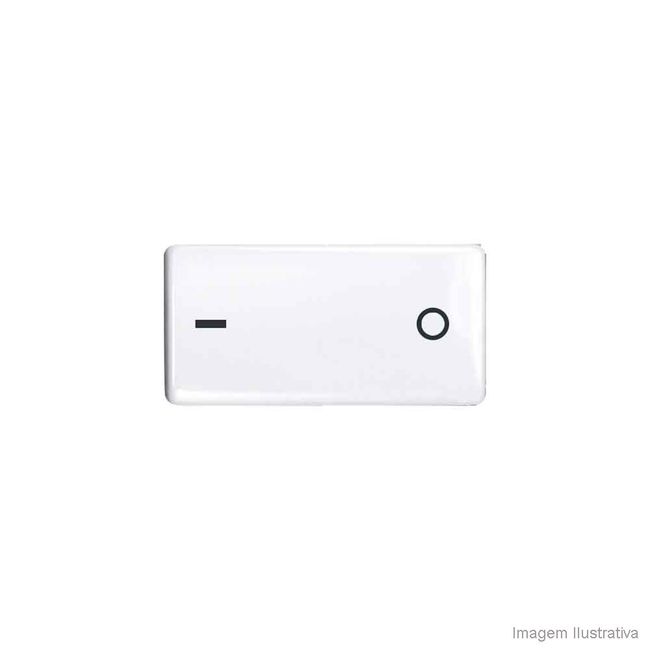 Interruptor-bipolar-paralelo-1-modulo-branco-Allegra-Alumbra