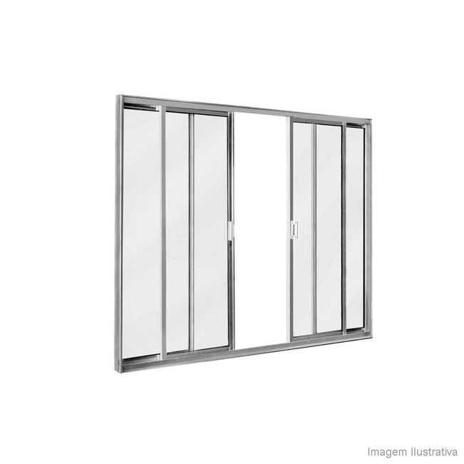 Janela-de-correr-4-folhas-Mais-120x200cm-brilhante-Atlantica