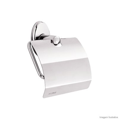 Porta-papel-higienico-cromado-com-tampa-Nova-Requinte-Moldenox