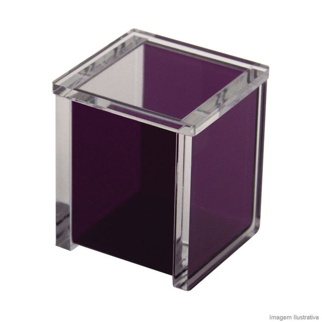 Porta-algodao-de-acrilico-quadrada-roxo-Formacril