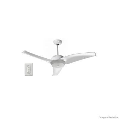 Ventilador-de-teto-110V-com-controle-e-3-pas-Lumen-branco-Latina