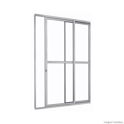Porta-de-correr-2-folhas-Alumifit-216x160x66cm-acetinada-Sasazaki