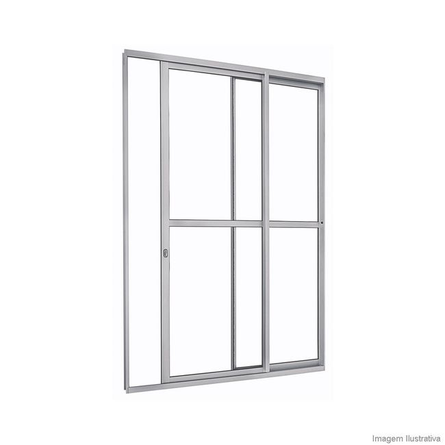 Porta-de-correr-2-folhas-Alumifit-216x160x66cm-acetinada-Sasazaki