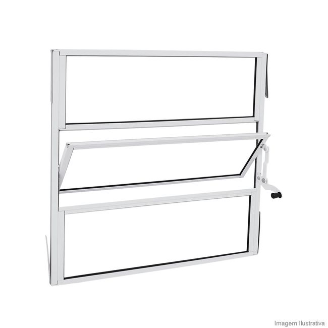 Janela-basculante-de-aluminio-40x60cm-Alumift-natural-fosco-Sasazaki