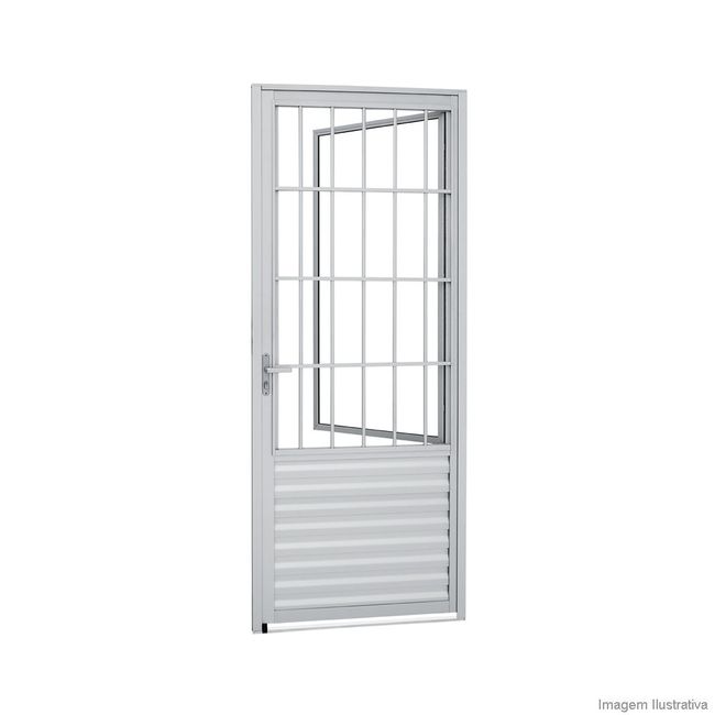 Porta-social-de-giro-Alumifit-215x87x315cm-natural-acetinada-Sasazaki