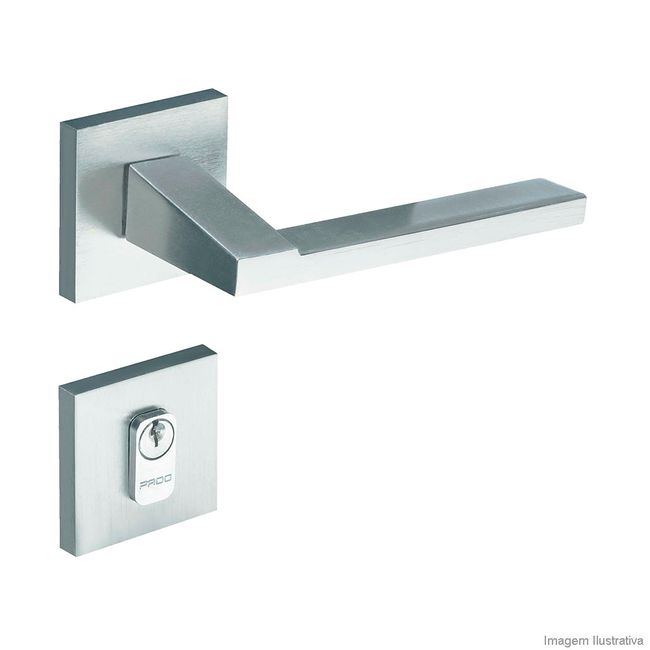 Fechadura-externa-de-aco-zamac-Chopin-279-90-com-roseta-cromada-acetinada-Pado