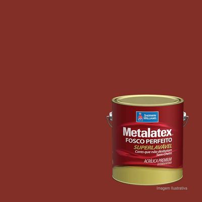 Tinta-latex-Metalatex-acrilica-36L-vermelho-rustico-Sherwin-Williams