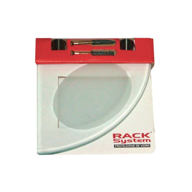 Prateleira de vidro 15 incolor Rack System