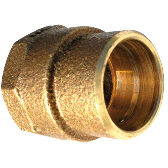 Conector fêmea 15x1/2" bronze R02 Eluma