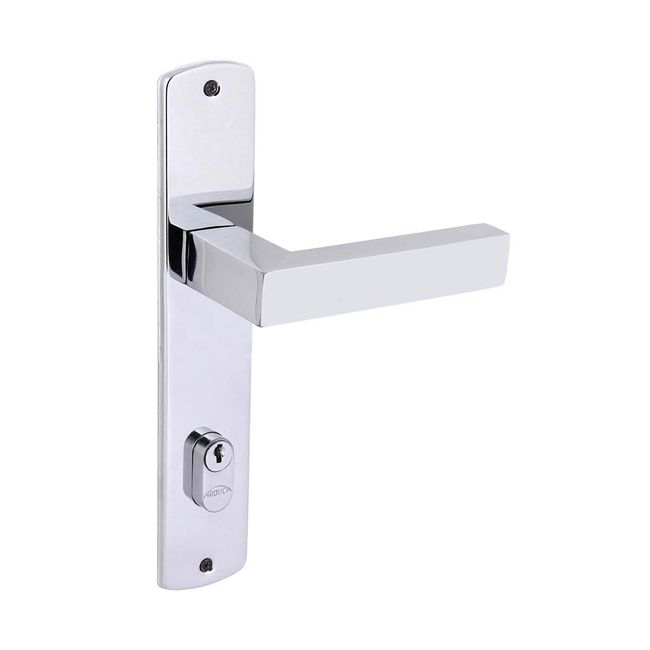 Fechadura-externa-Verona-Quadra-Z-102644-40-Z-ZC-com-espelho-cromada-Arouca