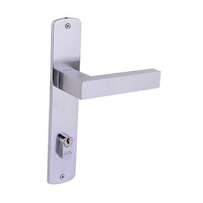 Fechadura-externa-Verona-Quadra-Z-102644-40-Z-ZCE-com-espelho-cromada-escovada-Arouca