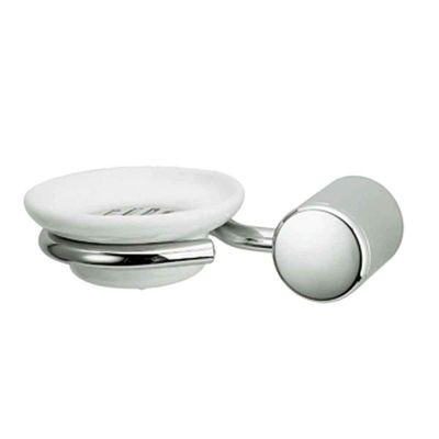 Saboneteira-cromada-para-parede-com-louca-Evidence-Deca